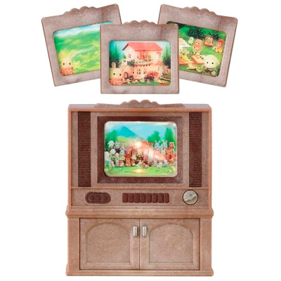 Игровой набор Sylvanian Families Цветной телевизор Epoch 2924 1
